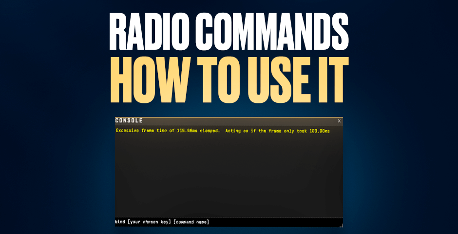 CS2 radio commands error screen