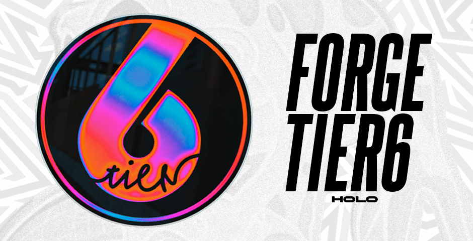 Forge Tier 6 Holographic Logo