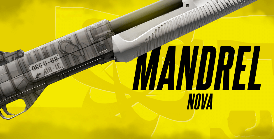 Nova Mandrel CS:GO skin yellow