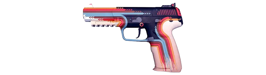 Colorful Retrobution LR weapon design