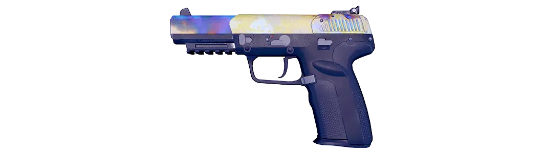 Case Hardened handgun pistol