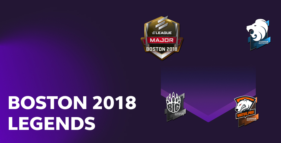 Boston 2018 Legends CSGO sticker