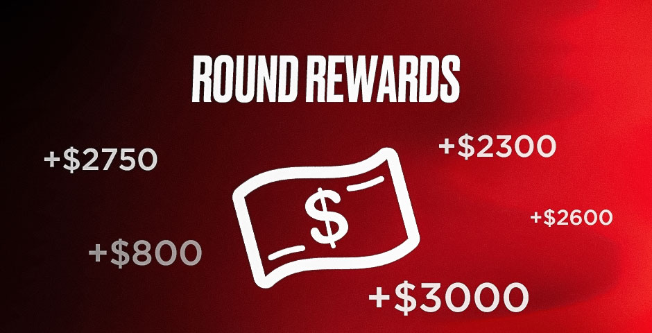 Digital reward card with money icon