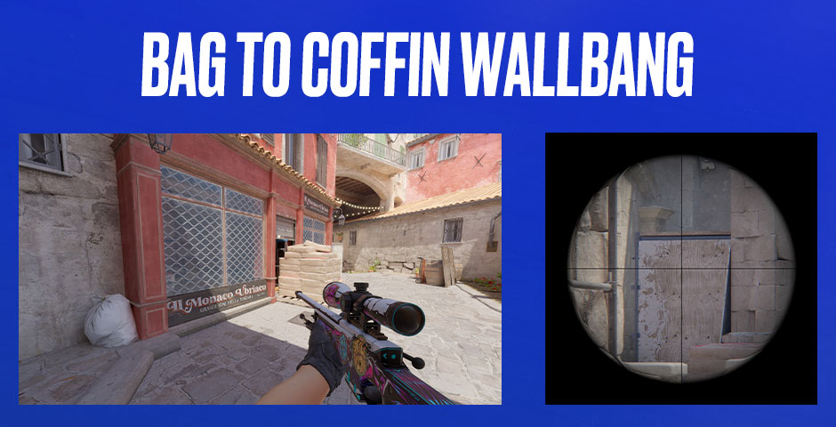 CS2 Bag to Coffin wallbang spot