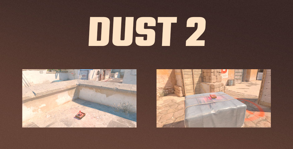 Counter-Strike's Dust 2 map layout