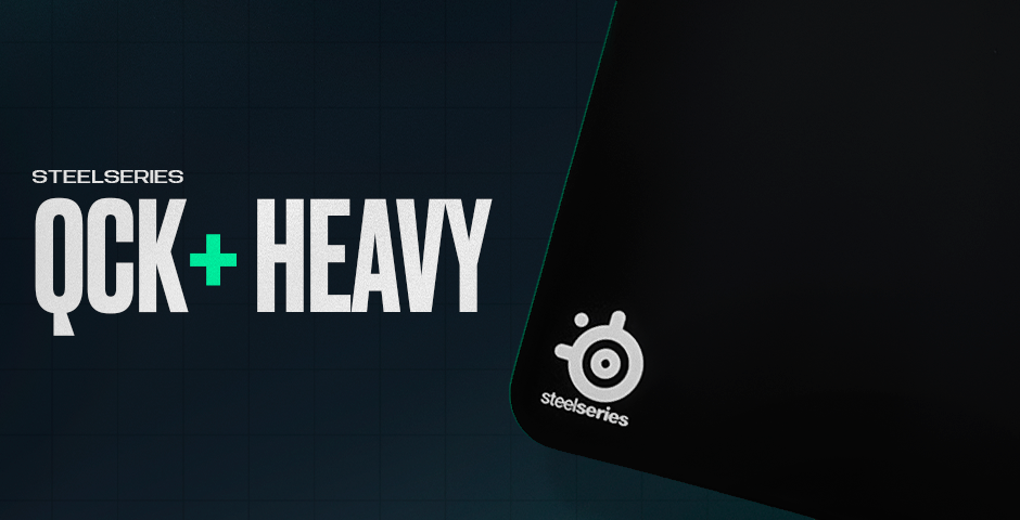 SteelSeries QcK Heavy gaming mousepad