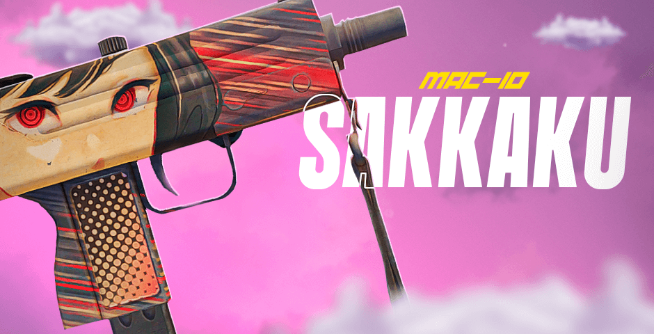 MAC-10 anime style weapon skin