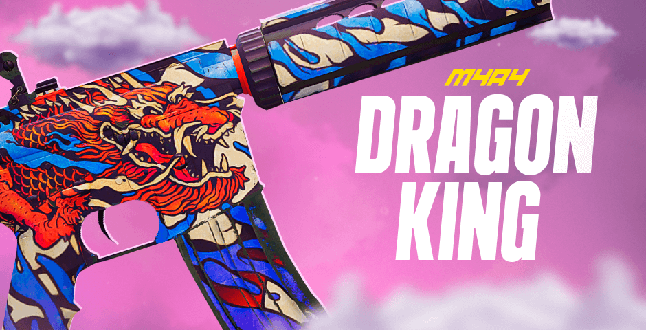 M4A4 Dragon King skin