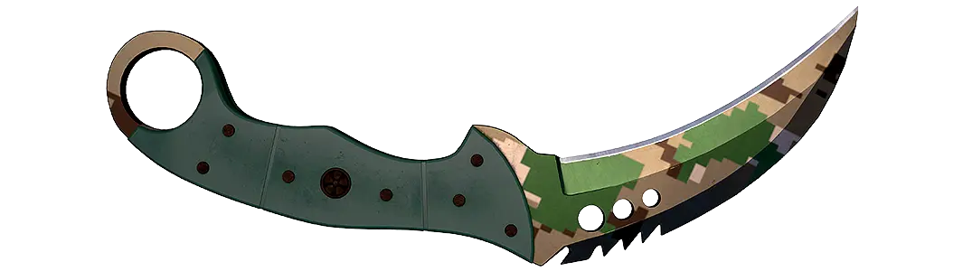 Forest DDPAT Karambit knife