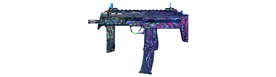 Colorful CS:GO rifle skin