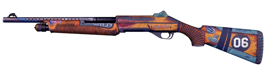 Wild Six revolver design