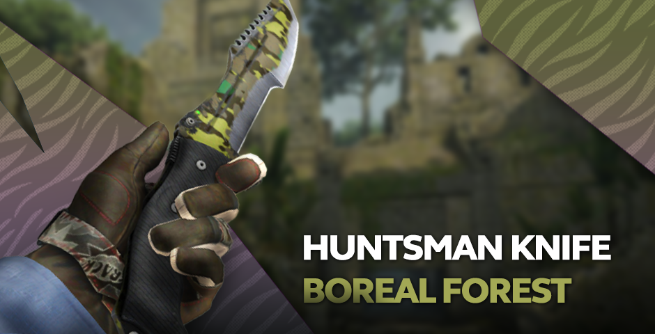 Boreal Forest knife pattern