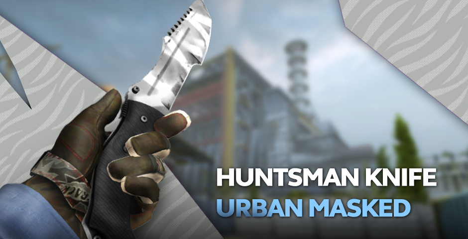 Urban masked Huntsman Knife wallpaper