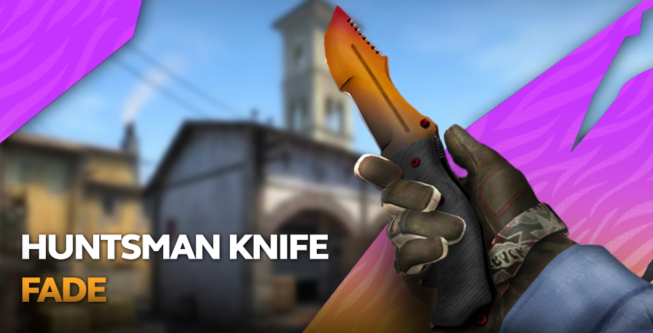 Fade Knife from CS:GO