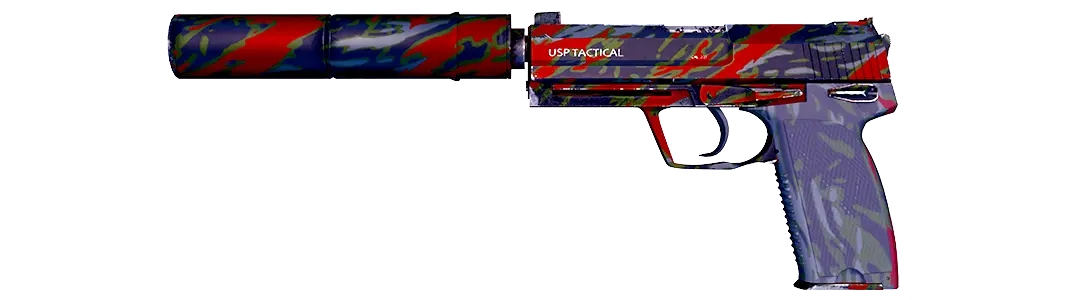 Blood Tiger USP pistol skin