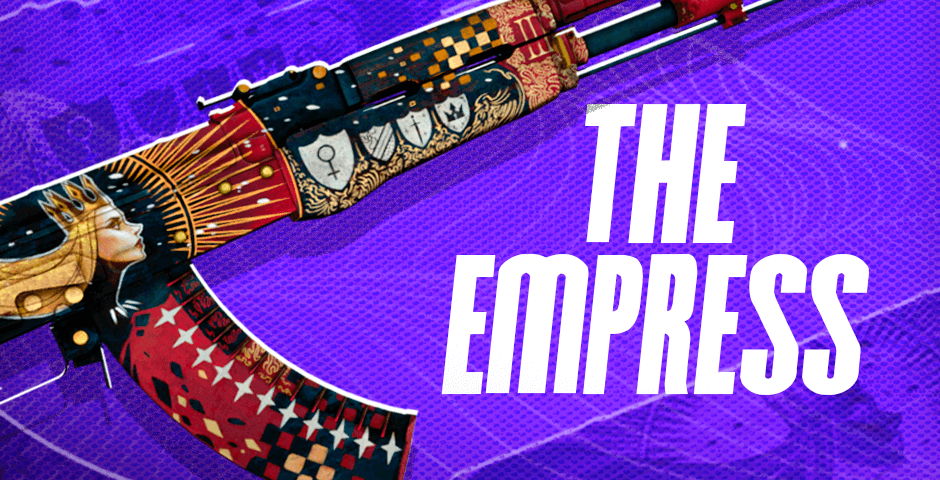 Ornate Empress weapon design pink