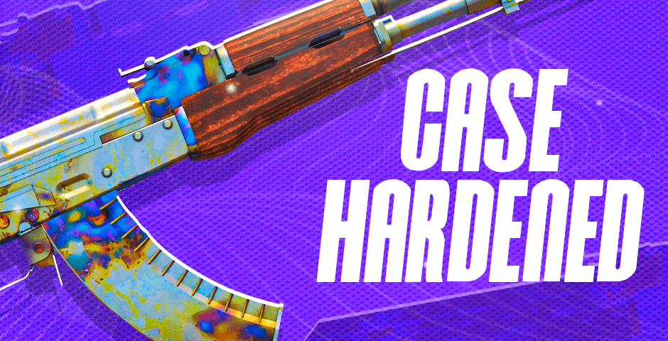 Case Hardened AK-47 weapon skin