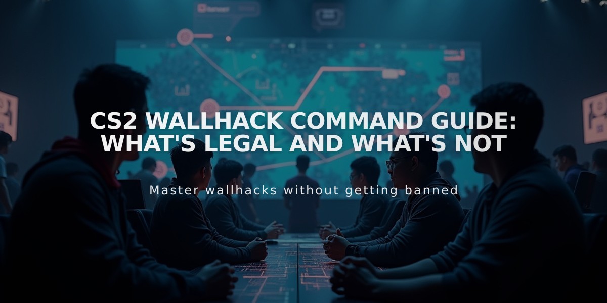 CS2 Wallhack Command Guide: What's Legal and What's Not