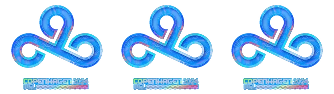 Cloud9 holographic logo