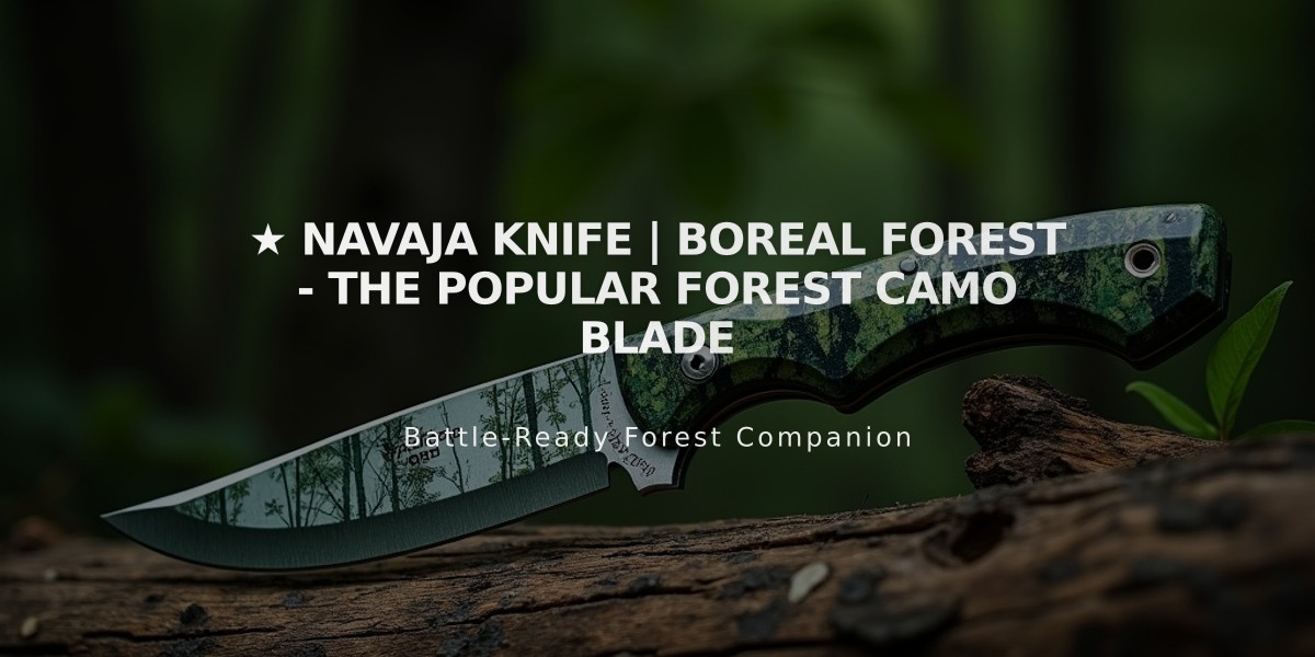 ★ Navaja Knife | Boreal Forest - The Popular Forest Camo Blade